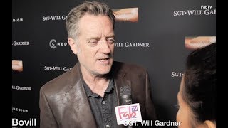 Kirk Bovill talks about SgtWill Gardner at the premiere