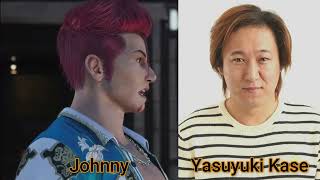 Character and Voice Actor  Final Fantasy VII Rebirth Japanese  Johnny  Yasuyuki Kase