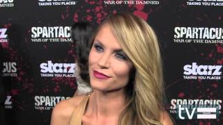 Ellen Hollman Saxa on Spartacus Season 3 Starz