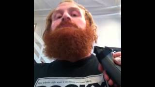 Kristofer Hivju gets a shave