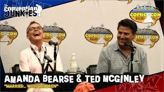 Married With Childrens Amanda Bearse  Ted McGinley at Niagara Falls Comic Con 2019