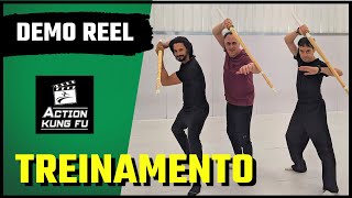 CC Smiff e Action Kung Fu  Treinamento de Espadas