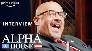 Interview Clark Johnson ber Robert Bettencourt  Alpha House  Prime Video DE