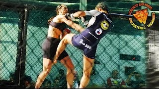 Julia Ottolino vs Sarah Boyd  Amateur Female MMA Fight BOHII