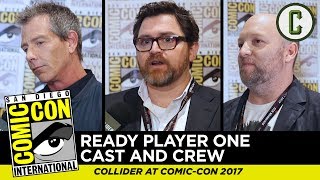 Ready Player One Interviews With Ben Mendelsohn Ernest Cline and Zak Penn  ComicCon SDCC 2017