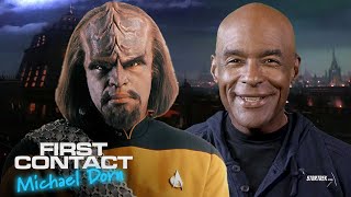 First Contact Michael Dorn AKA Lieutenant Commander Worf  Star Trek