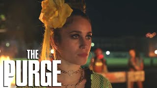The Purge TV Series  S 1 Ep 9 Pete The Cop Is Confronted By Gatekeepers 15  on USA Network