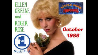 LITTLE SHOP OF HORRORS 1986   Ellen Greene with Roger Rose Interview October 1986