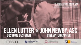 Industry Panel Ellen Lutter and John Newby ASC in Conversation  SlasherStudies  14 Aug 2021