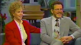 CBS This Morning interview with Elizabeth Montgomery  Robert Foxworth 1992  Bewitched Falcon Crest