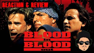 Watching BLOOD IN BLOOD OUT 1993 Movie REACTION COMMENTARY  REVIEW 