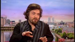 Tom Burke on BBC Breakfast  Troubled Blood Interview