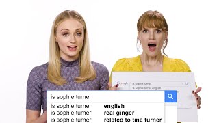 Sophie Turner  Jessica Chastain Answer the Webs Most Searched Questions  WIRED