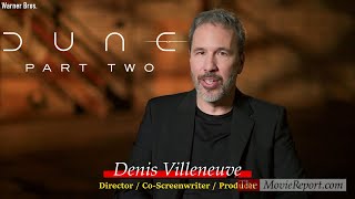 DUNE PART TWO interviews with Denis Villeneuve Hans Zimmer producers Tanya Lapointe  Mary Parent