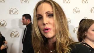 Mary Parent The Revenant Oscar nominee on Producers Guild Awards red carpet