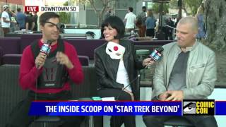 Jason Matthew Smith talks starring role in Star Trek Beyond on Fox5 at Comic Con 16