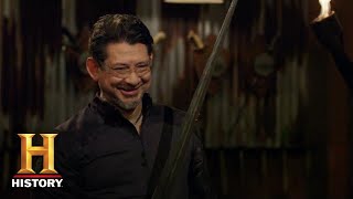 Forged in Fire Beat the Judges MEDIEVAL ARMING SWORD CHALLENGE Steven vs Dave S1  History