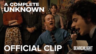 A COMPLETE UNKNOWN  One of a Kind Official Clip  Searchlight Pictures