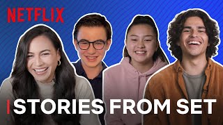 Finding Ohana Stories from Set  Netflix After School