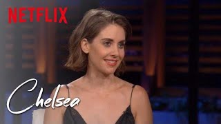 Alison Brie and Betty Gilpin Talk Female BO and Pubic Hair Preferences  Chelsea  Netflix