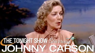 Lauren Bacall on Marrying Humphrey Bogart  Carson Tonight Show