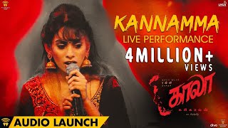 Kannamma Live Performance at Kaala Audio Launch  Rajinikanth  Pa Ranjith  Santhosh Narayanan