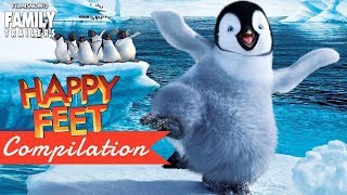 HAPPY FEET  All The Best Clips and Trailer Compilation  Animated Family Movie