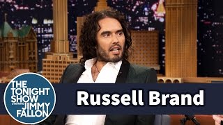 Russell Brand Confronts Jimmy About His Impressions