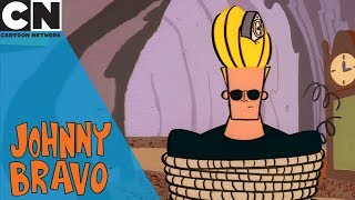 Johnny Bravo  Chased By the Time Bear  Cartoon Network