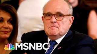Will Trump Take Obstruction Queries Rudy Giuliani Contradicts Himself  The 11th Hour  MSNBC