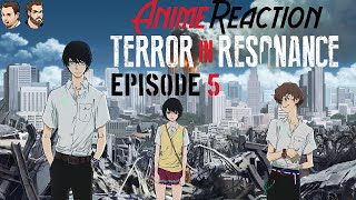 Terror in Resonance 2014 1x05 Hide  Seek First Time Anime Reaction Nine Twelve Lisa Five