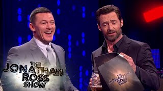 Luke Evans And Hugh Jackmans Gaston Sing Off  The Jonathan Ross Show