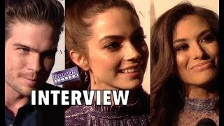 Interviews  Tyler Johnson Caitlin Carver  Justene Alpert at THE MATCHMAKERS PLAYBOOK Premiere