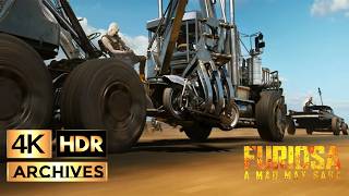 FURIOSA A MAD MAX SAGA  4K  HDR  Octoboss assault on the War Rig  Part 1 of 2  2024