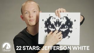 Jefferson White of Yellowstone Takes The Rorschach Test  22 Stars