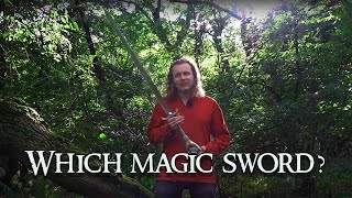 A mystery magic sword from a classic movie