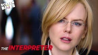 Nicole Kidman and Sean Penn Whispers  The Interpreter  Screen Bites