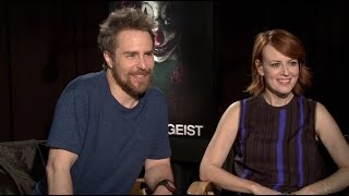 Poltergeists Sam Rockwell and Rosemarie DeWitt Play Save or Kill