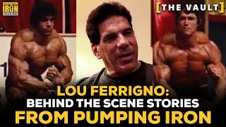 Lou Ferrigno Separates Fact From Fiction Behind The Scene Stories Of Pumping Iron  GI Vault