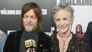 The Walking Dead Melissa McBride and Norman Reedus React to Carol  Ezekiels Romance Exclusi