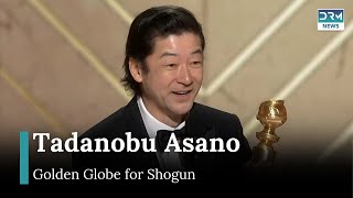 Tadanobu Asano Surprised by Golden Globe Win for Shogun  AA1G