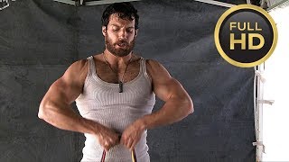 Henry Cavill Workout Man of Steel Behind The Scenes