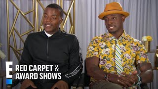 Taye Diggs  Daniel Ezra Didnt Realize All American Is So Popular  E Red Carpet  Award Shows