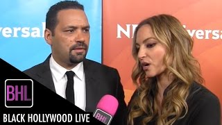 Vincent Laresca  Drea de Matteo  Shades of Blue  NBC Universal Press Tour 2016  BHL