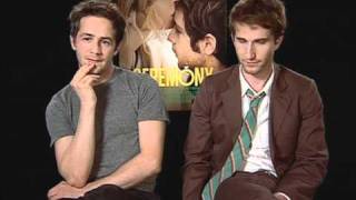 Ceremony  Exclusive Michael Angarano and Max Winkler Interview