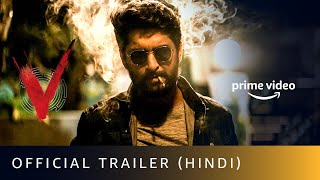 V  Official Trailer Hindi  Nani Sudheer Babu Aditi Rao Hydari Nivetha Thomas  April 4