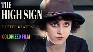 The High Sign 1921 Buster Keaton  Colorized  Comedy  Full Film