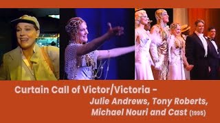 Curtain Call of VictorVictoria 1995 with Julie Andrews Tony Roberts Michael Nouri and Cast