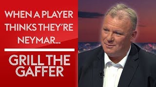 How to deal with a player who thinks hes Neymar  Steve Evans  GrillTheGaffer