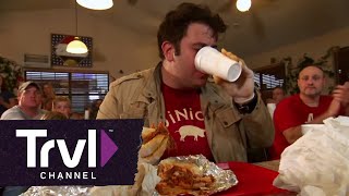 The Shut Juice Challenge  Man v Food  Travel Channel